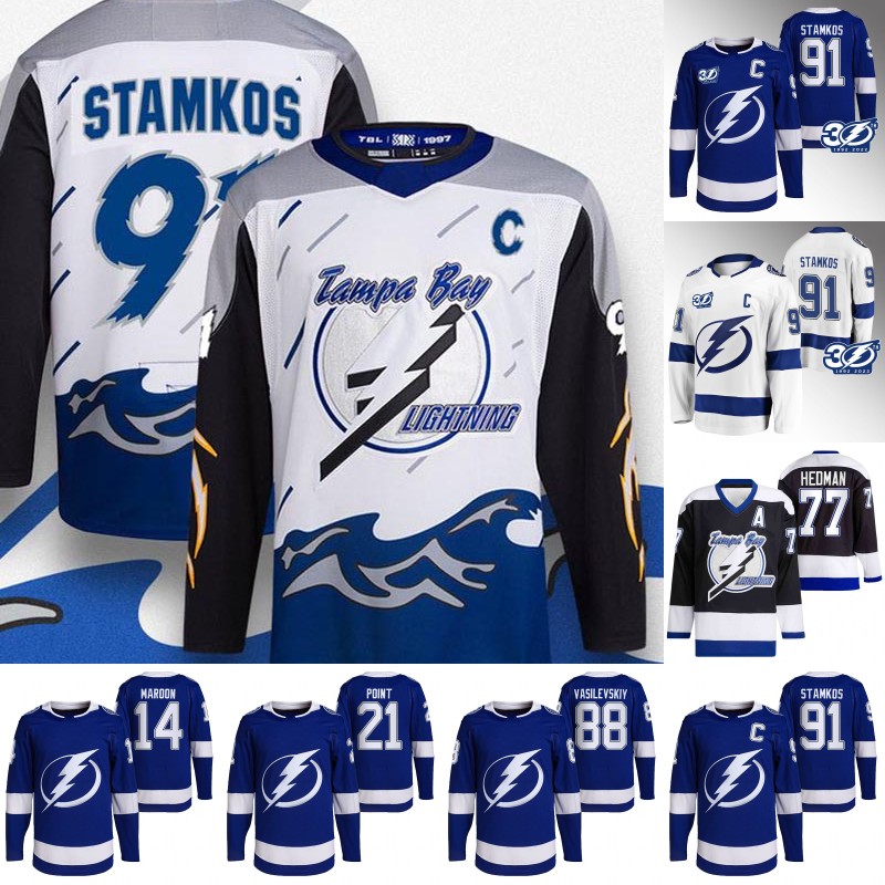Tampa Bay Steven Stamkos Jersey Tanner Jeannot Brayden Point Nikita Kucherov Victor Hedman Andrei Vasilevskiy Vladislav Namestnikov Pat Maroon Lightning Jerseys, Mens white s-xxxl
Tampa Bay Steven Stamkos Jersey Tanner Jeannot Brayden Point Nikita Kucherov Victor Hedman Andrei Vasilevskiy Vladislav Namestnikov Pat Maroon Lightning Jerseys, Mens white s-xxxl