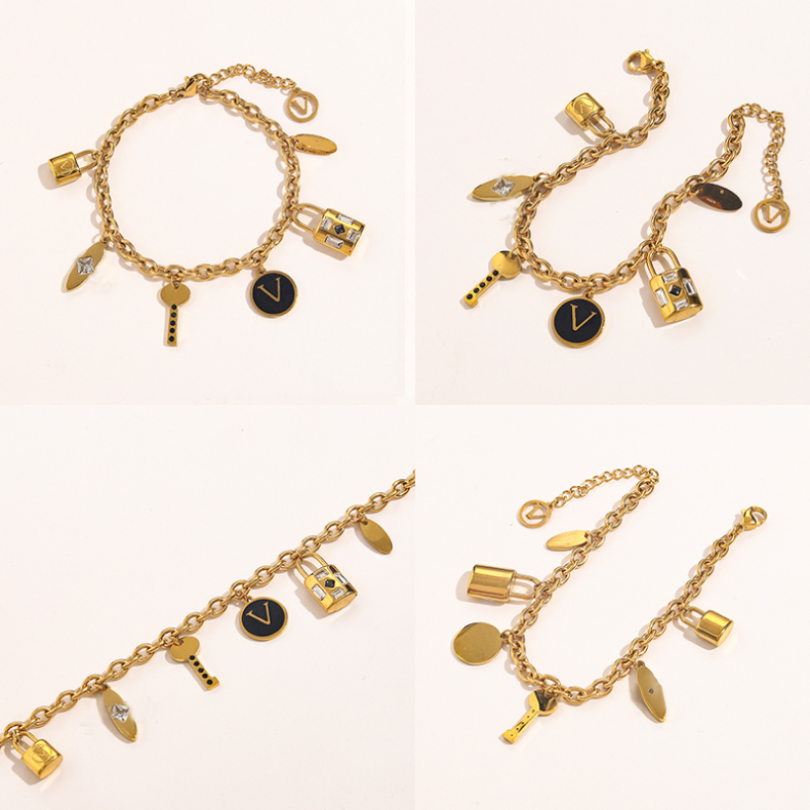 Brand V Bracelets Popular Brand Link Chain Bracelet Designers Jewelry Luxury Charm Bracelet For Women Holiday Birthday Party Gift 18K Gold-Plated
Brand V Bracelets Popular Brand Link Chain Bracelet Designers Jewelry Luxury Charm Bracelet For Women Holiday Birthday Party Gift 18K Gold-Plated
