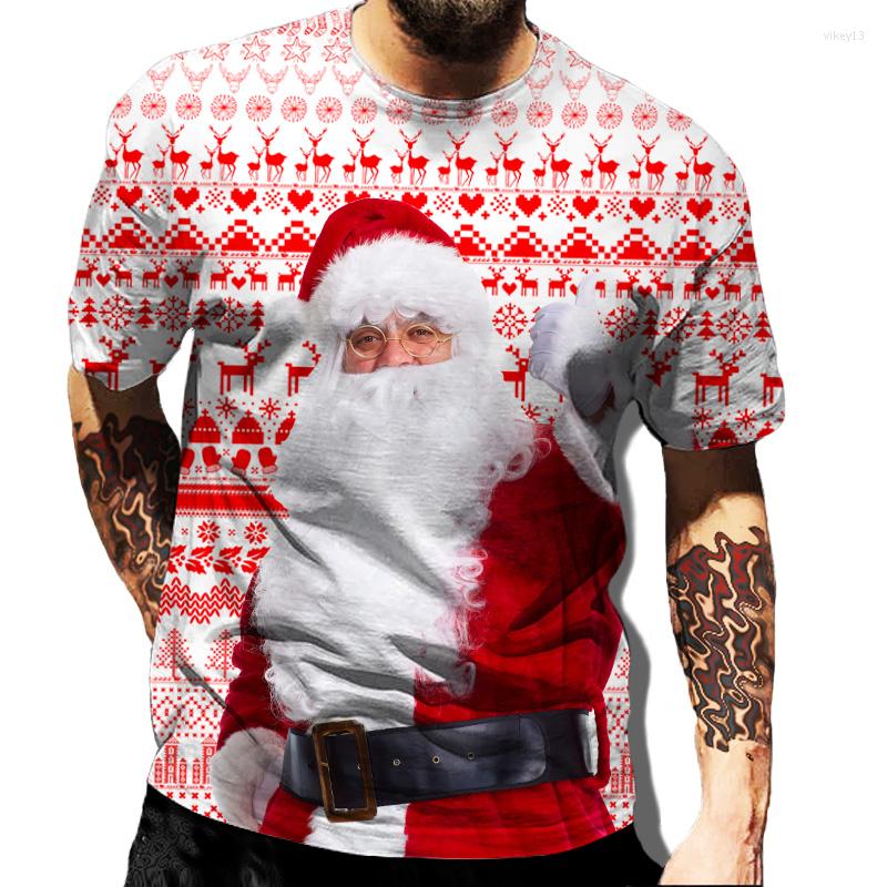Men's T Shirts Santa Claus Printed T-Shirts For Men Leisure Crew Neck Fashion Women Tees Street Trend Short Sleeve Tops Christmas Day, Tx-041827-1
Men's T Shirts Santa Claus Printed T-Shirts For Men Leisure Crew Neck Fashion Women Tees Street Trend Short Sleeve Tops Christmas Day, Tx-041827-1