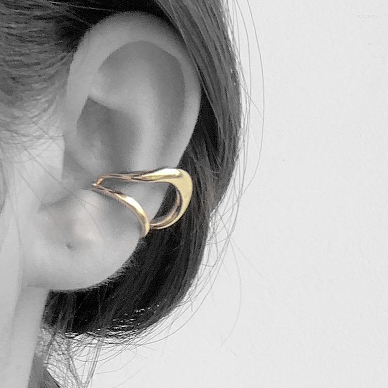 Backs Earrings ONLY 1PC Real. Authentic 925 Sterling Silver White/ Gold Glossy Irregular Hollow Geometric Clip (No Pierced) C-E5063
Backs Earrings ONLY 1PC Real. Authentic 925 Sterling Silver White/ Gold Glossy Irregular Hollow Geometric Clip (No Pierced) C-E5063