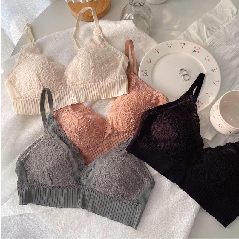 Bras Lace For Women Sexy Female Lingerie Backless Brassiere Breathable Bralette Underwear Push Up Wireless Solid Color, Beige
Bras Lace For Women Sexy Female Lingerie Backless Brassiere Breathable Bralette Underwear Push Up Wireless Solid Color, Beige