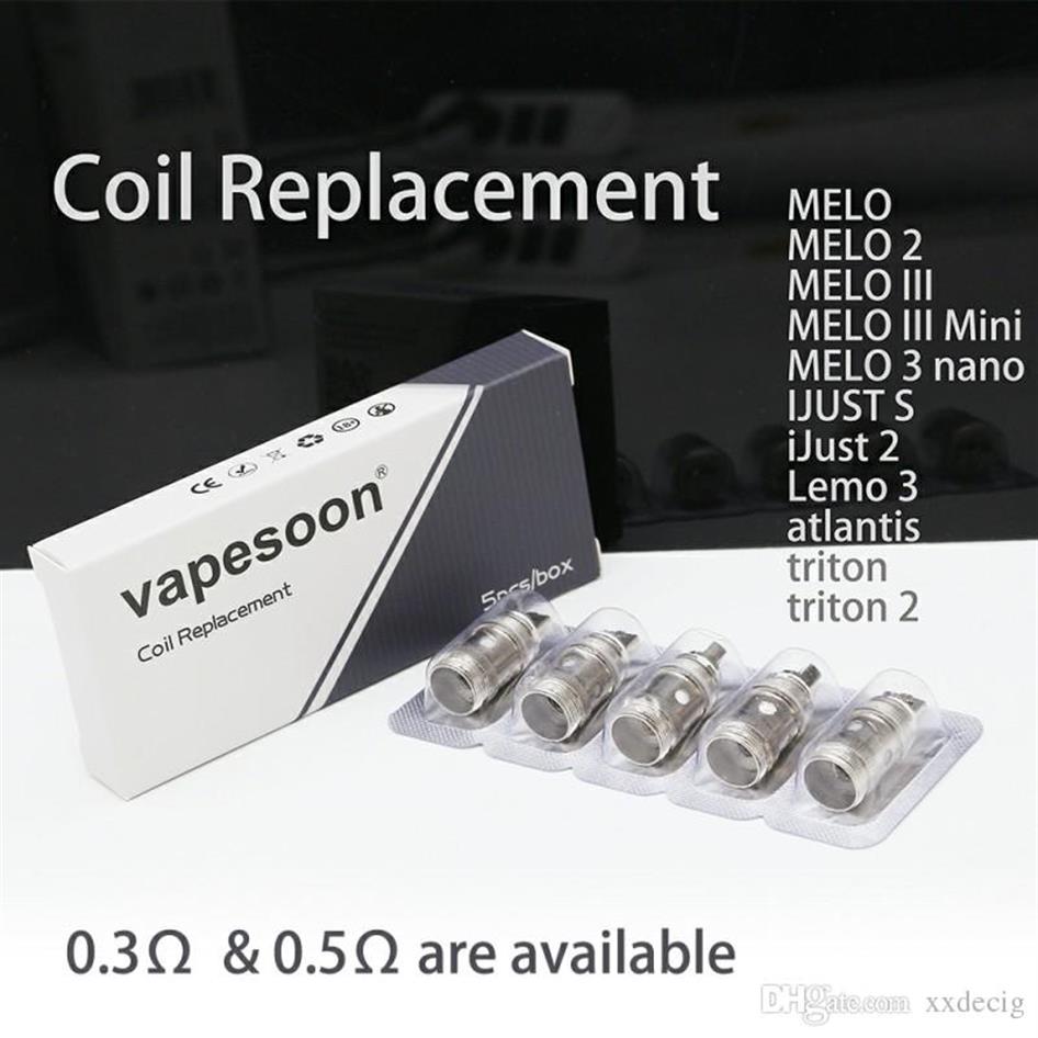 20pcs replacement atomizer coil EC coil 0 3ohm 0 5ohm for i just s i just 2 melo 3 mleo 3 mini atomizer255j
20pcs replacement atomizer coil EC coil 0 3ohm 0 5ohm for i just s i just 2 melo 3 mleo 3 mini atomizer255j