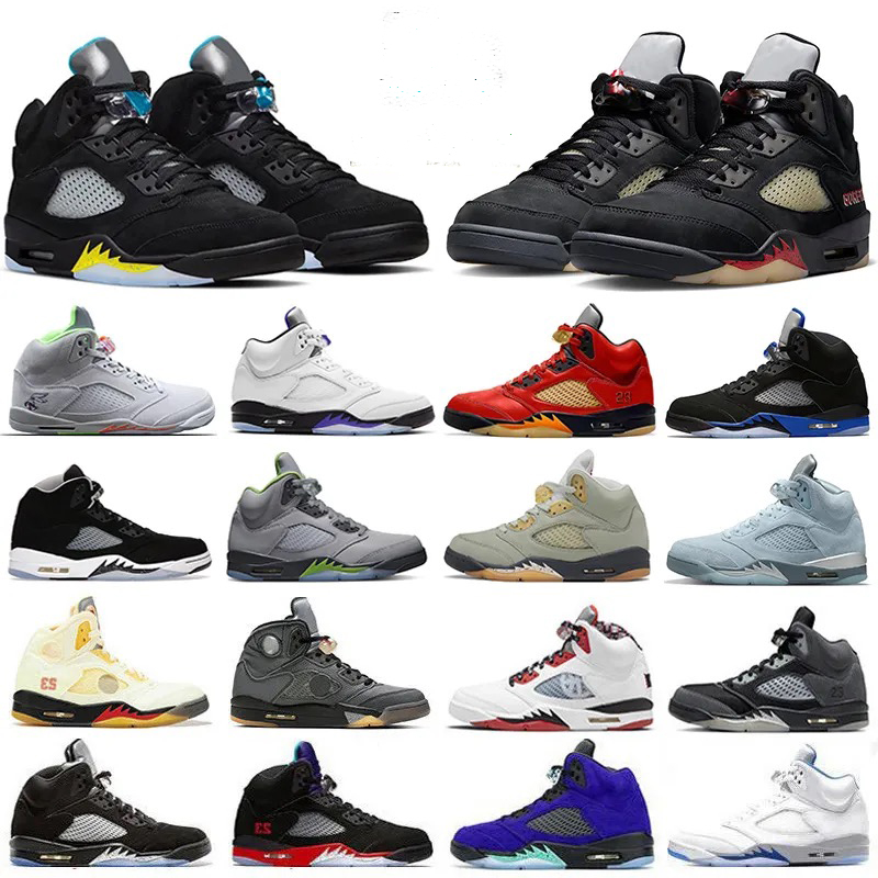 Jumpman 5 5s Mens Basketball shoes Concord Noir UNC University Blue Raging Bull Bluebird Aqua Fire Red Green Bean Easter Sail men trainers sports sneakers, Green bean 40-47
Jumpman 5 5s Mens Basketball shoes Concord Noir UNC University Blue Raging Bull Bluebird Aqua Fire Red Green Bean Easter Sail men trainers sports sneakers, Green bean 40-47