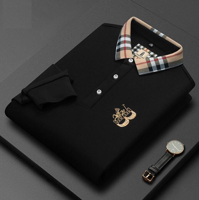 plaid collar designer clothes embroidery Men's Polos summer fashion slim white long sleeve men polo shirt tee mens clothes
plaid collar designer clothes embroidery Men's Polos summer fashion slim white long sleeve men polo shirt tee mens clothes