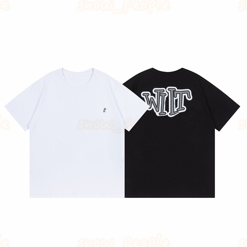 Designer Summer Black White T Shirt Womens Big Letter Print Tees Men Short Sleeve Tops Size -XL
Designer Summer Black White T Shirt Womens Big Letter Print Tees Men Short Sleeve Tops Size -XL