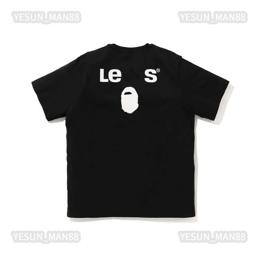 Designer Luxury apes Classic T Shirt Mens And Womens levi Jointly-designed Embroidery Print Top Summer Breathable High Street Trend Tee, White
Designer Luxury apes Classic T Shirt Mens And Womens levi Jointly-designed Embroidery Print Top Summer Breathable High Street Trend Tee, White