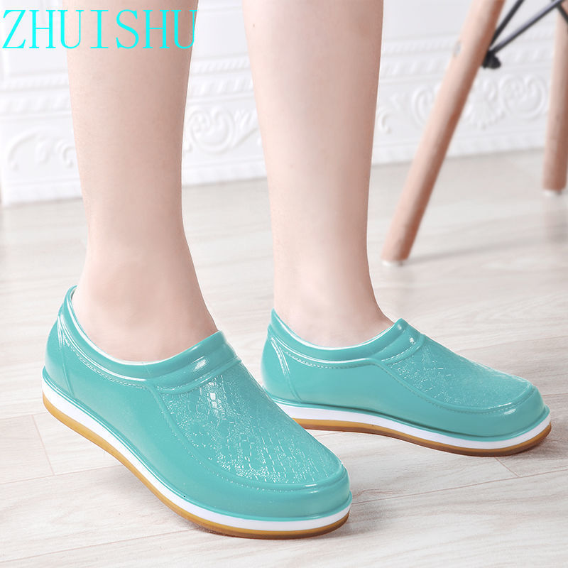 Rain Boots Non-slip Wear-resistant Low-tube Rain Boots Women Plus Velvet Cotton Waterproof Shoes for Adults To Keep Warm Autumn and Winter 230227, Green
Rain Boots Non-slip Wear-resistant Low-tube Rain Boots Women Plus Velvet Cotton Waterproof Shoes for Adults To Keep Warm Autumn and Winter 230227, Green
