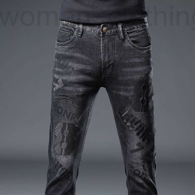 Men's Jeans Designer Spring and autumn new embroidered men's pants elastic casual printed jeans Chao brand slim fit small feet Korean version MRWN, Black 1981
Men's Jeans Designer Spring and autumn new embroidered men's pants elastic casual printed jeans Chao brand slim fit small feet Korean version MRWN, Black 1981