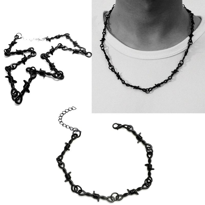 Chains Gothic Thorn Clavicle Chain Necklace Bracelet Thorns Spur Choker Halloween For Women Girl Teen Rock Jewelry Dropship
Chains Gothic Thorn Clavicle Chain Necklace Bracelet Thorns Spur Choker Halloween For Women Girl Teen Rock Jewelry Dropship