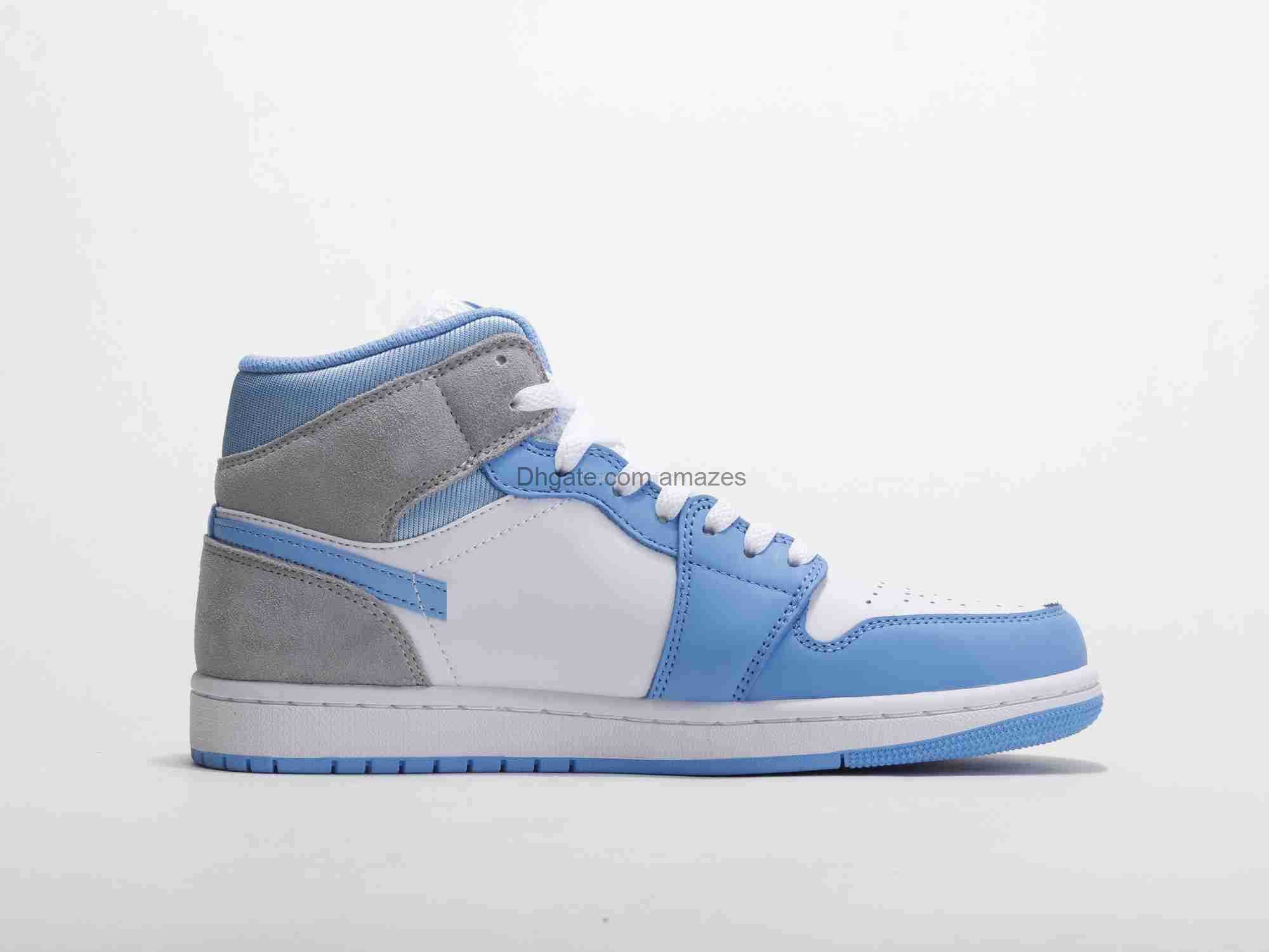 1s 1 Mid SE University Blue Basketball Shoes UNC Top LJR Mens DX9276-100 Sneaker US Size 7 to 12, University blue - best quality
1s 1 Mid SE University Blue Basketball Shoes UNC Top LJR Mens DX9276-100 Sneaker US Size 7 to 12, University blue - best quality