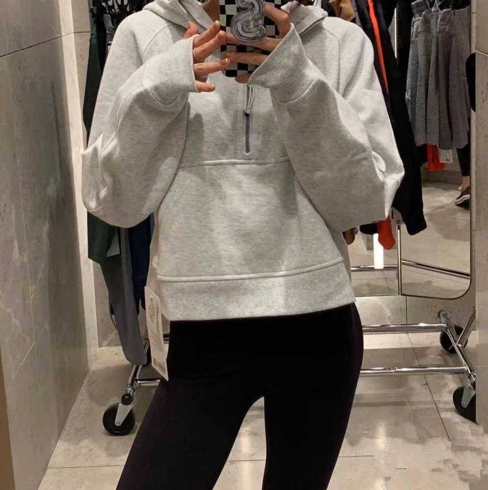 2023 Lu Scuba Half Zip Hoodie Womens Yoga Suit Designer Lululemens Hooded Sweatshirt Ladies Gym Sportswear Outdoor Sports Motion current 28ess, Ruru 5
2023 Lu Scuba Half Zip Hoodie Womens Yoga Suit Designer Lululemens Hooded Sweatshirt Ladies Gym Sportswear Outdoor Sports Motion current 28ess, Ruru 5