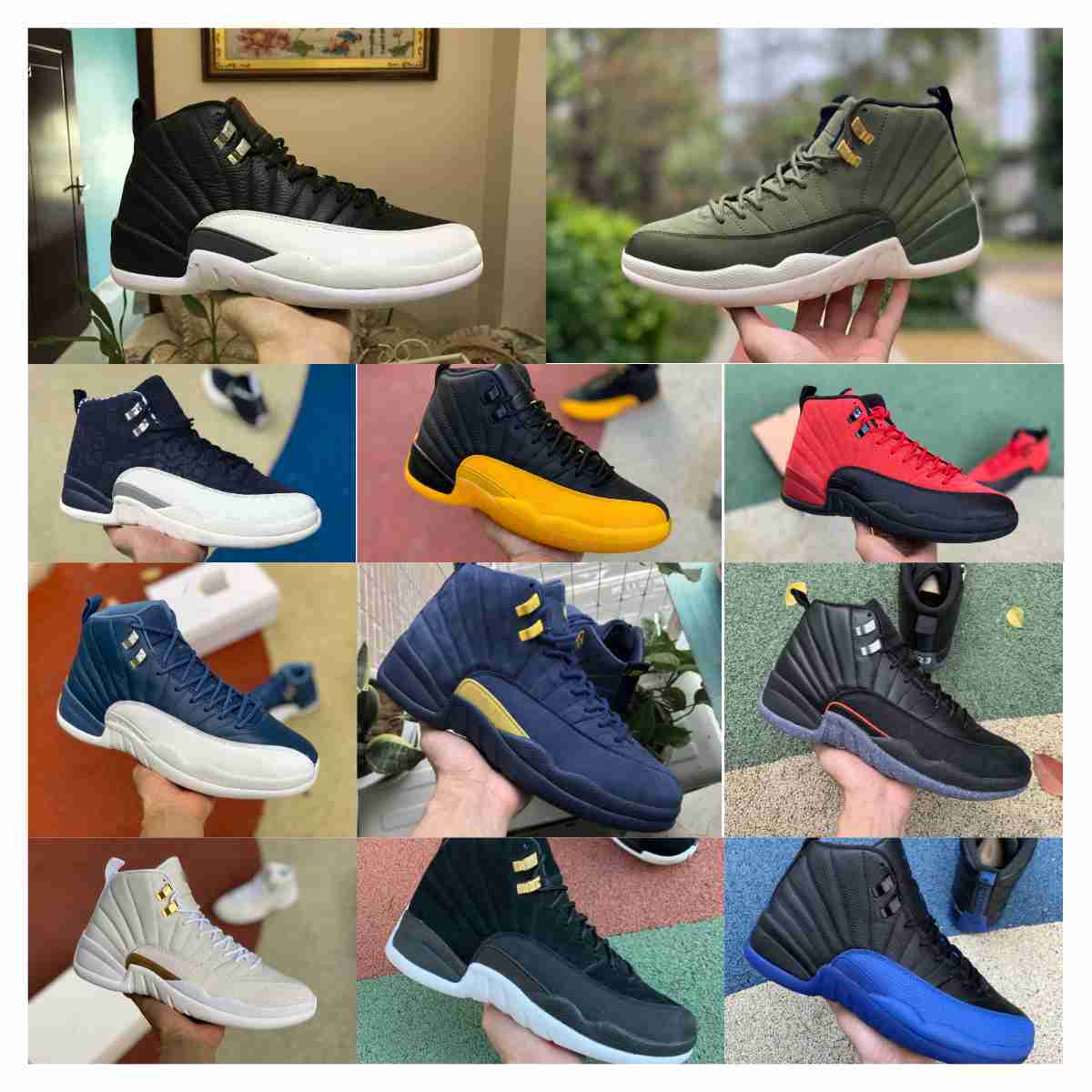 2023 New Pattern Jumpman 12 Royalty 12s Mens Basketball Shoes Winterized OVO White Fiba Black Dark Concord Flu Game Chinese New Year Taxi Grey Men Outdoor, S001
2023 New Pattern Jumpman 12 Royalty 12s Mens Basketball Shoes Winterized OVO White Fiba Black Dark Concord Flu Game Chinese New Year Taxi Grey Men Outdoor, S001