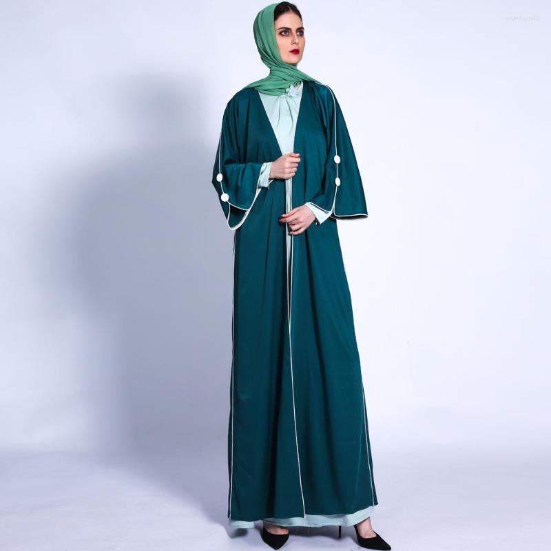Ethnic Clothing Ramanda Eid Muslim Abayas Card White Ribs Outside Long Dresses Women Modest Wear Robes WY652
Ethnic Clothing Ramanda Eid Muslim Abayas Card White Ribs Outside Long Dresses Women Modest Wear Robes WY652
