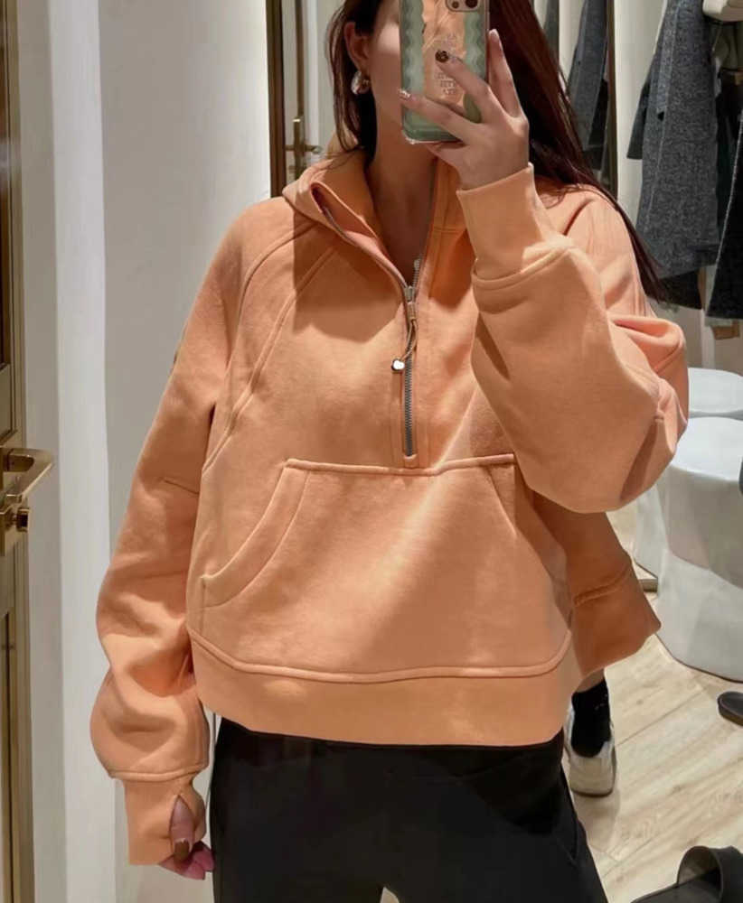 Active Sets Yoga Sweatshirt Scuba Full Half Zip Hoody Hoodies Outdoor Leisure Sweatshirts Gym Clothes Women Tops Workout Fitness Thick lulus Motion current 23ss, Color as picture have logo
Active Sets Yoga Sweatshirt Scuba Full Half Zip Hoody Hoodies Outdoor Leisure Sweatshirts Gym Clothes Women Tops Workout Fitness Thick lulus Motion current 23ss, Color as picture have logo