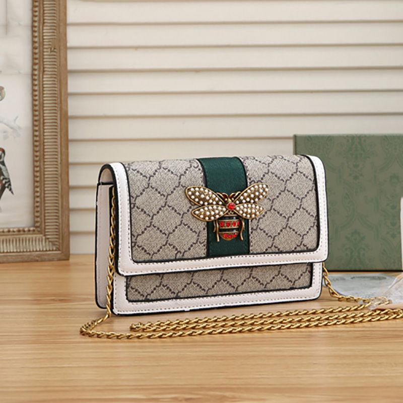 Fashion Luxury Designer Shoulder Bag Designer Handbag Crossbody Purse Bee Messenger handbags Classic Purse Women Chain bags