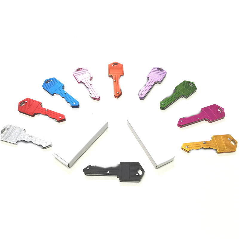 Multifunctional Folding Knife Keychain Mini Defense Outdoor Keychains Key Shape Pocket Fruit Knifes Tool Key chain 10 Colors
Multifunctional Folding Knife Keychain Mini Defense Outdoor Keychains Key Shape Pocket Fruit Knifes Tool Key chain 10 Colors