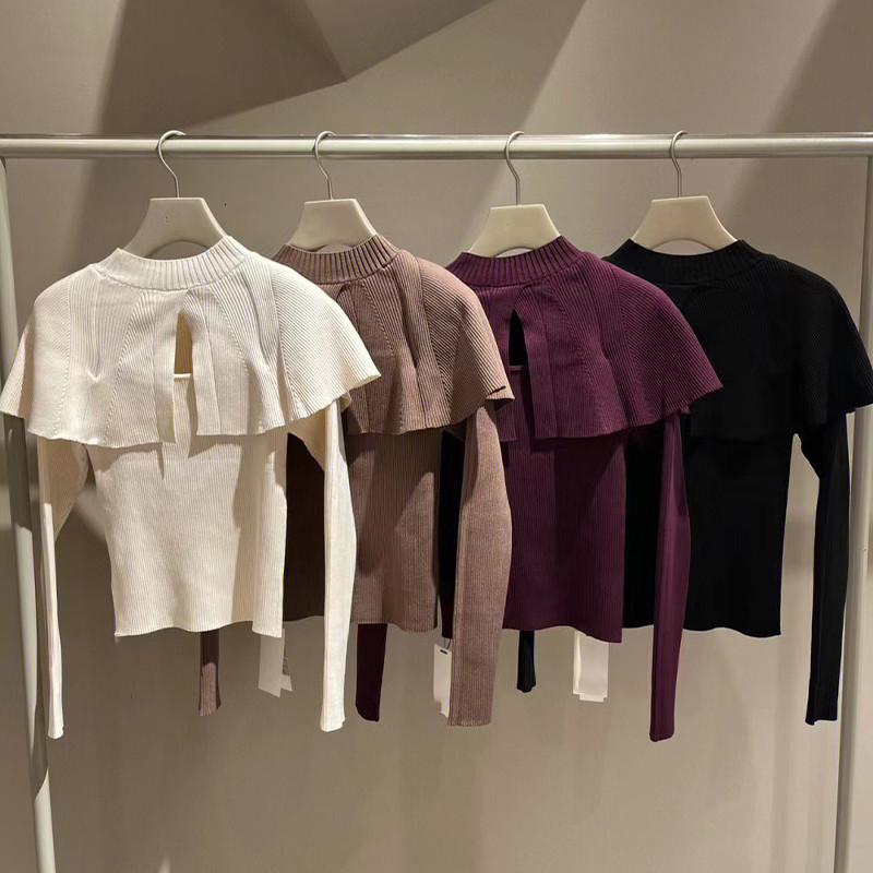 Women's Sweaters Kuzuwata Lapel Ruffled Shawl Patchwork Long Sleeve Slim Pull Femme Autumn Winter 2 Ways Sweaters JAPAN Sweet Simple Jumpers 230227, Mocha
Women's Sweaters Kuzuwata Lapel Ruffled Shawl Patchwork Long Sleeve Slim Pull Femme Autumn Winter 2 Ways Sweaters JAPAN Sweet Simple Jumpers 230227, Mocha