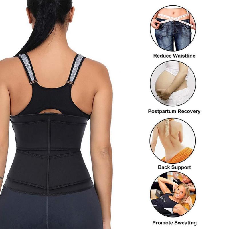 Waist Support Trainer Corset Sport Workout Weight Loss Tummy Control Cinchers Sweat Band Sports SafetyWaist, Black
Waist Support Trainer Corset Sport Workout Weight Loss Tummy Control Cinchers Sweat Band Sports SafetyWaist, Black