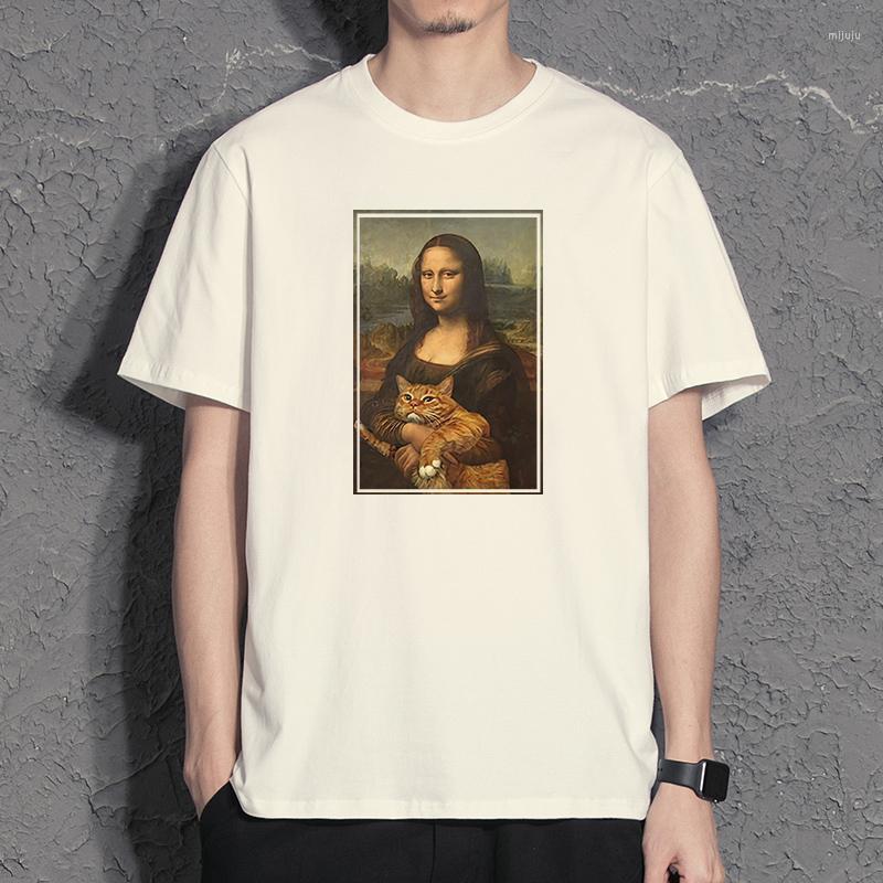 Men' T Shirts 2023 Cotton Mens Funny T-shirts Mona Lisa Oil Painting Printed Tops Men Short Sleeve Fashion Harajuku Aesthetic Ulzzang, D4061
Men' T Shirts 2023 Cotton Mens Funny T-shirts Mona Lisa Oil Painting Printed Tops Men Short Sleeve Fashion Harajuku Aesthetic Ulzzang, D4061