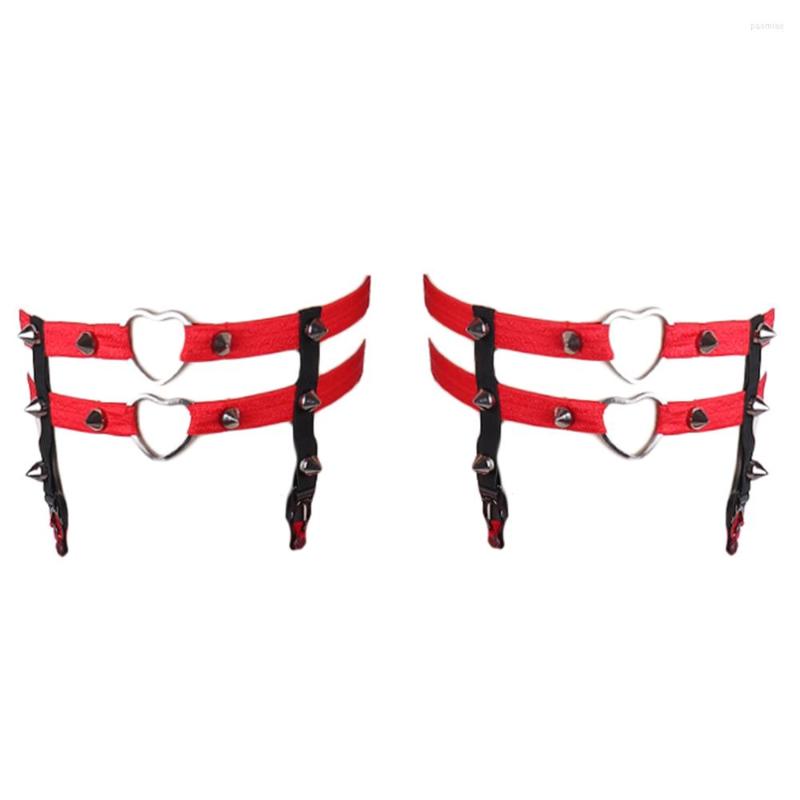 Garters Elastic Body Harness Red Goth Sexy Lingerie Stockings Garter Belt Women Bondage Suspender Leg, Q0005
Garters Elastic Body Harness Red Goth Sexy Lingerie Stockings Garter Belt Women Bondage Suspender Leg, Q0005