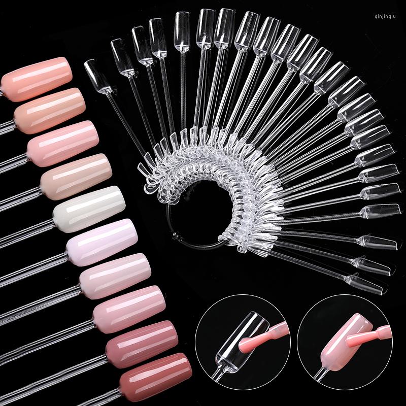False Nails 1 Set Clear Nature Nail Tips Oval Fan Display Acrylic Fake For UV Gel Polish Stand Practice Tool, G01
False Nails 1 Set Clear Nature Nail Tips Oval Fan Display Acrylic Fake For UV Gel Polish Stand Practice Tool, G01