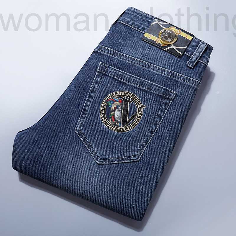 Men's Jeans Designer Spring and summer luxury fashion jeans men's autumn youth Korean slim pants LUSY, Hss 9809-1 blue
Men's Jeans Designer Spring and summer luxury fashion jeans men's autumn youth Korean slim pants LUSY, Hss 9809-1 blue