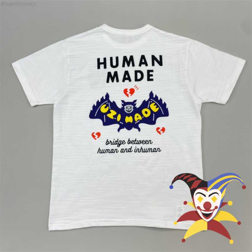 2023ss Human Made Bat Print With Diamond T-Shirt Men Women White T Shirt Hip Hop Top Tees 0227
2023ss Human Made Bat Print With Diamond T-Shirt Men Women White T Shirt Hip Hop Top Tees 0227