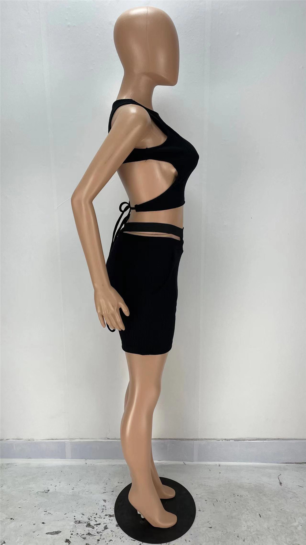 2023 Designer tracksuits Women Bikinis 3 Pieces Sets Sexy Clothes Backless Bandange Top Thong and Shorts 3pcs suits Summer See Through Beach Wear 9350