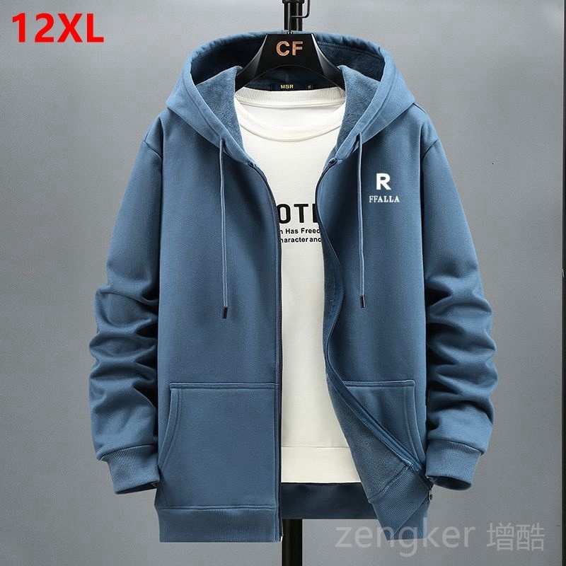 Men's Hoodies Sweatshirts Autumn and winter models zip cardigan sweatshirt men's hooded loose plus size casual velvet sports jacket 12XL 10XL 9XL 230227, Black
Men's Hoodies Sweatshirts Autumn and winter models zip cardigan sweatshirt men's hooded loose plus size casual velvet sports jacket 12XL 10XL 9XL 230227, Black