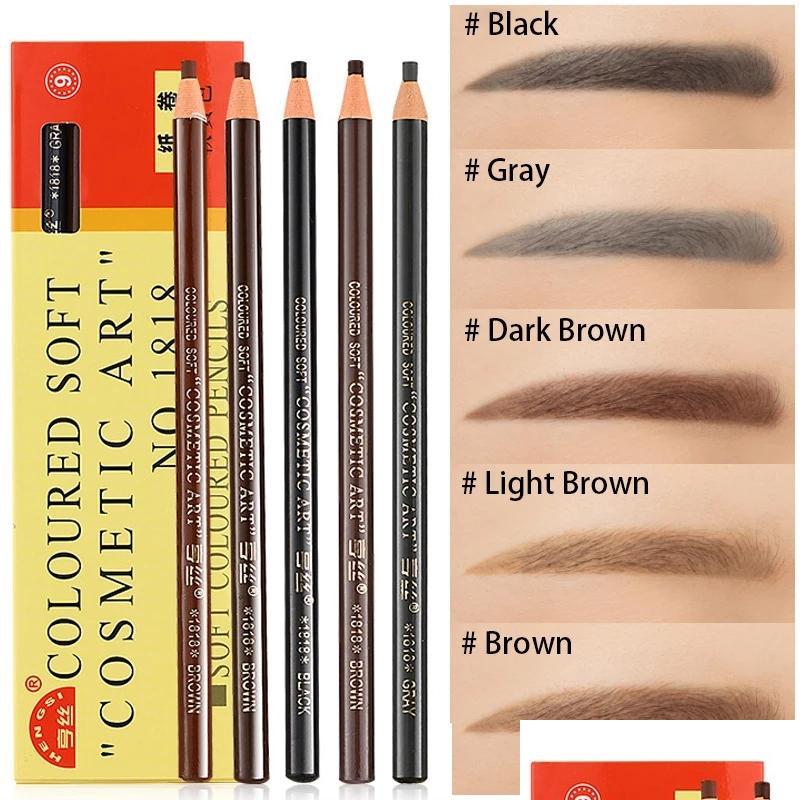 Eyebrow Enhancers 1818 Pencils Waterproof Soft Longlasting Natural Painting Eye Brow Tools 6 Colors Trimming Makeup Pen Drop Deliver Dho48, 09#
Eyebrow Enhancers 1818 Pencils Waterproof Soft Longlasting Natural Painting Eye Brow Tools 6 Colors Trimming Makeup Pen Drop Deliver Dho48, 09#
