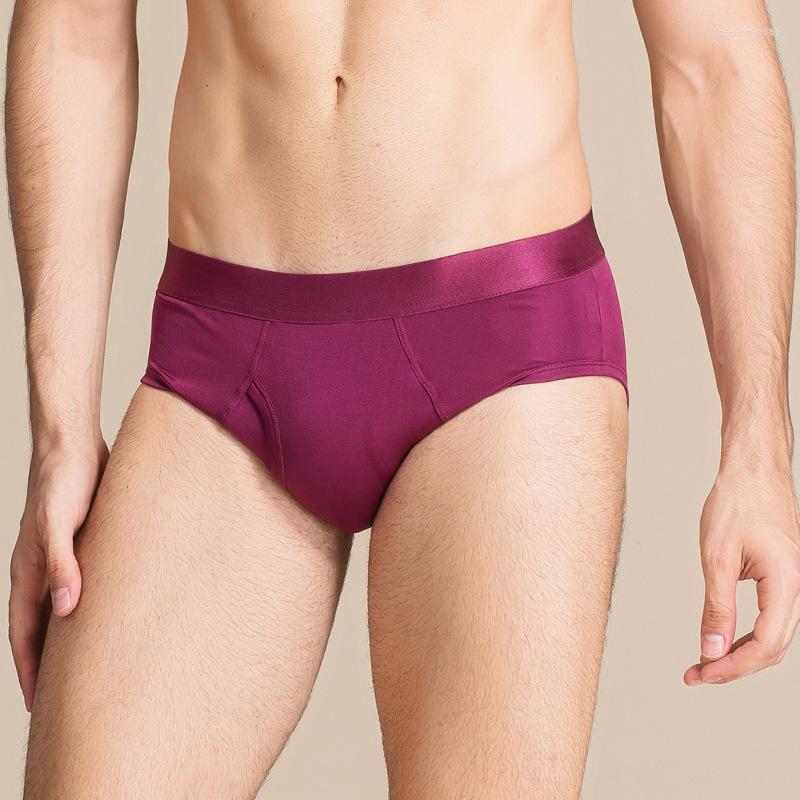 Underpants Men's High-end Silk Underwear Double-sided Knit Comfortable Breathable U Triangle Briefs, Blue
Underpants Men's High-end Silk Underwear Double-sided Knit Comfortable Breathable U Triangle Briefs, Blue