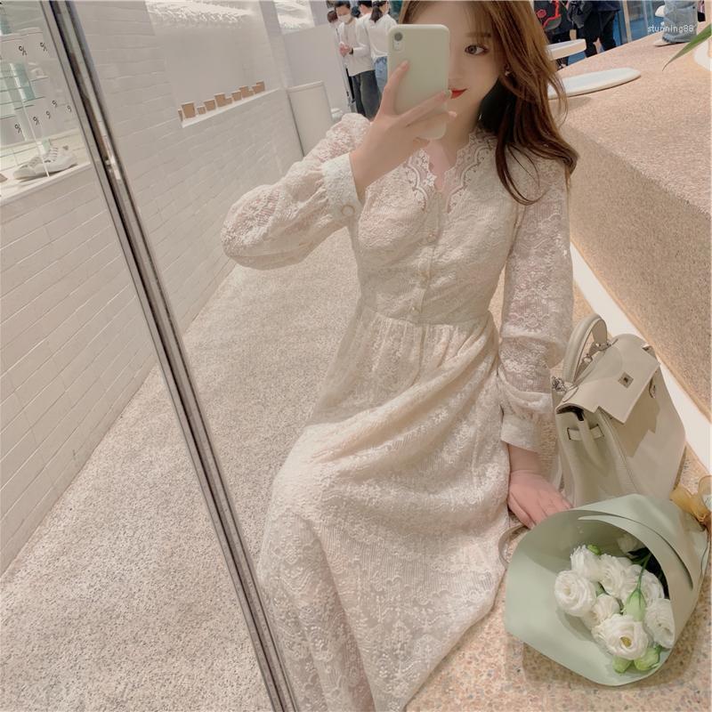 Casual Dresses Runway Fashion Temperament OL Women' Slim Lace Sweet V Neck Long Sleeve Black Hollowing Dress Vestidos Robe E291
Casual Dresses Runway Fashion Temperament OL Women' Slim Lace Sweet V Neck Long Sleeve Black Hollowing Dress Vestidos Robe E291