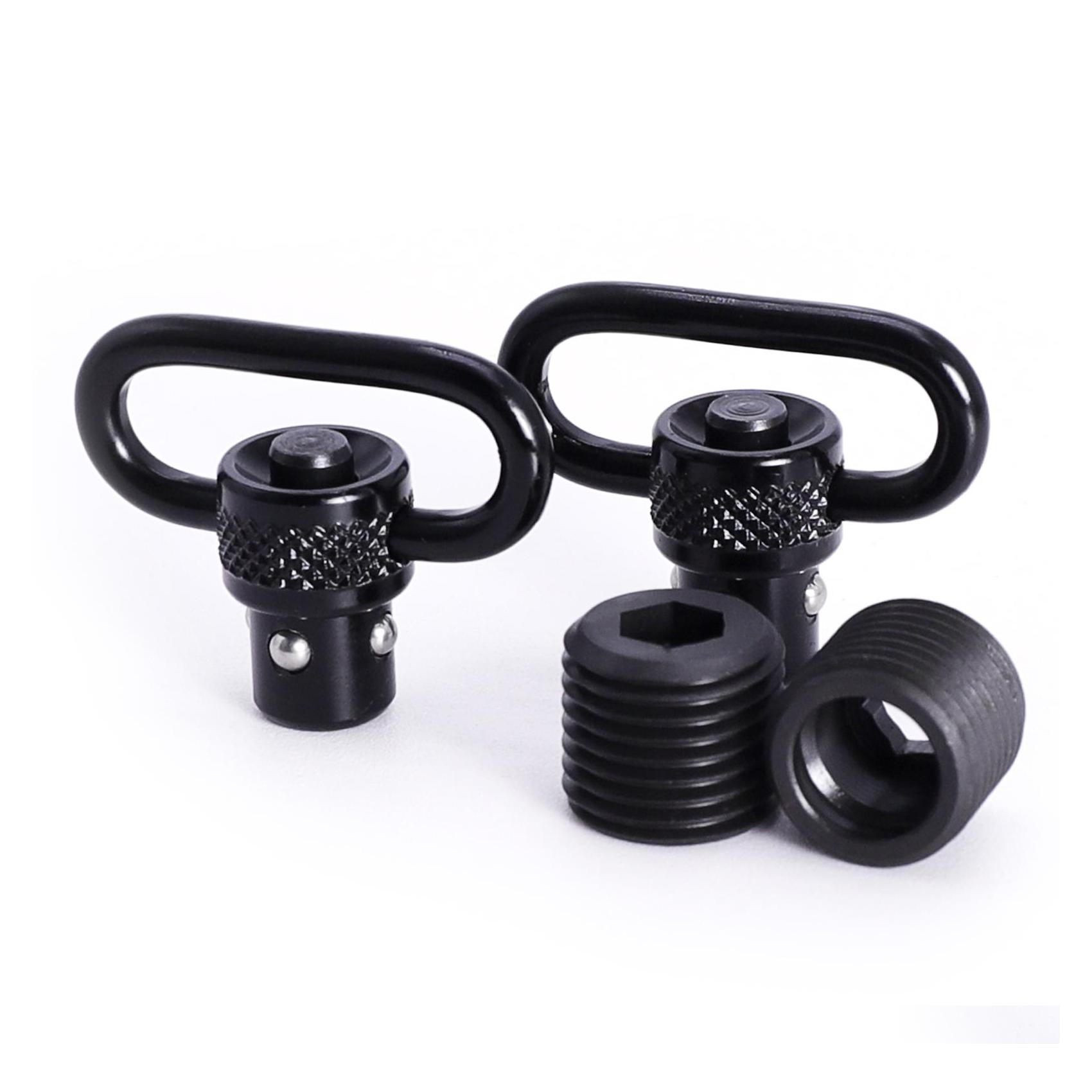 

car dvr Tactical Accessories Hunting Sports Outdoor 2 Sets 1/25.4Mm Qd Quick Detach Release Push Sling Swivel Mount Adapter Base With Drop D Dhhxi
