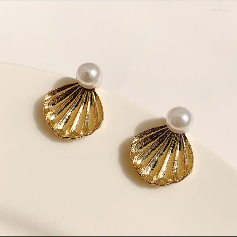 Stud Earrings Colorful L Temperament 925 Sterling Silver Seashells Shape Inlay Resin Pearl Alloy Material For Woman Jewelry
Stud Earrings Colorful L Temperament 925 Sterling Silver Seashells Shape Inlay Resin Pearl Alloy Material For Woman Jewelry