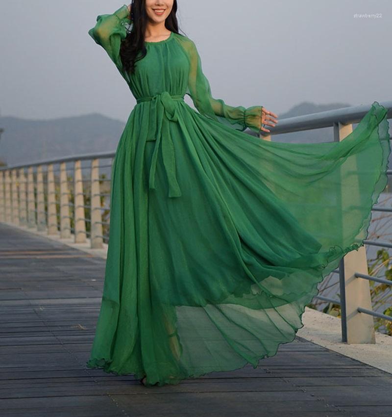 Ethnic Clothing High Quality Maxi Dress Women's Abaya Dubai Chiffon Muslim Bridesmaid PLus Size Dresses Elegant Flowy African Islam
Ethnic Clothing High Quality Maxi Dress Women's Abaya Dubai Chiffon Muslim Bridesmaid PLus Size Dresses Elegant Flowy African Islam