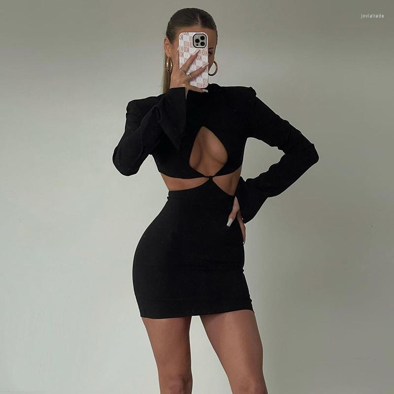Casual Dresses DSMTRC 2023 Club Party Long Sleeve Black Sexy Birthday Outfits Clothes Elegant Cut Out Bodycon Dress For Women
Casual Dresses DSMTRC 2023 Club Party Long Sleeve Black Sexy Birthday Outfits Clothes Elegant Cut Out Bodycon Dress For Women