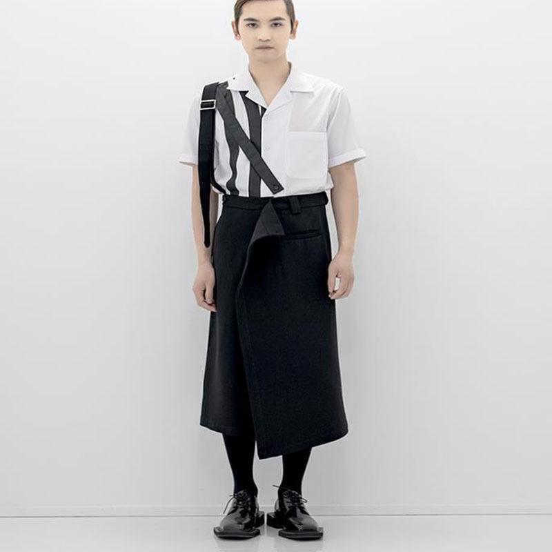Men' Pants And Women' Casual Wide Leg Suspenders Japanese Fashion Trend Machete Asymmetric Kendo PantsMen' Men'sMen, Black
Men' Pants And Women' Casual Wide Leg Suspenders Japanese Fashion Trend Machete Asymmetric Kendo PantsMen' Men'sMen, Black