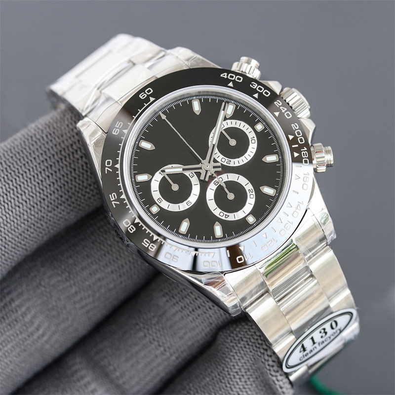 Clean Factory Watch men Luxury watches Super Quality 116500LN Eta 4130 Movement Automatic watches 40mm Ceramic Bezel 904L Luminous Waterproof with box, 10 with box papers
Clean Factory Watch men Luxury watches Super Quality 116500LN Eta 4130 Movement Automatic watches 40mm Ceramic Bezel 904L Luminous Waterproof with box, 10 with box papers