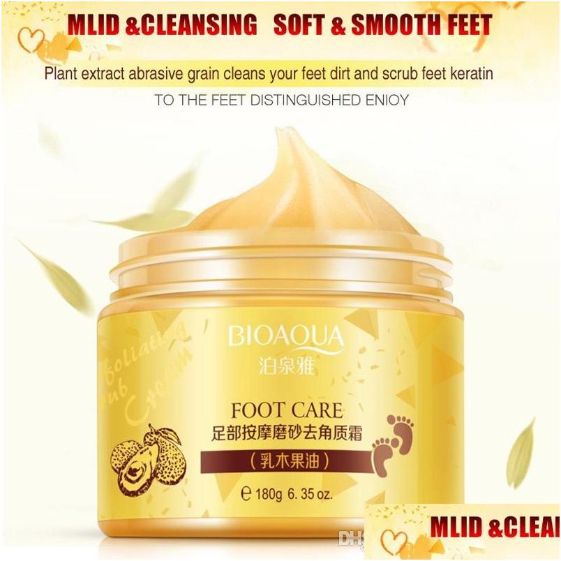 Foot Treatment Bioaqua Mas Scrub Exfoliating Cream Repai Rough Skin Smooth Moisturizing Feet Hydrating Care 180G Drop Delivery Health Dhbxv
Foot Treatment Bioaqua Mas Scrub Exfoliating Cream Repai Rough Skin Smooth Moisturizing Feet Hydrating Care 180G Drop Delivery Health Dhbxv