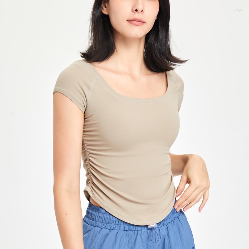 Active Shirts Women Summer Short Sleeve Yoga T-Shirt Solid Color Round Neck Quick Dry Workout Running Shirt Female Slim Fit Gym Top Vest, Black
Active Shirts Women Summer Short Sleeve Yoga T-Shirt Solid Color Round Neck Quick Dry Workout Running Shirt Female Slim Fit Gym Top Vest, Black