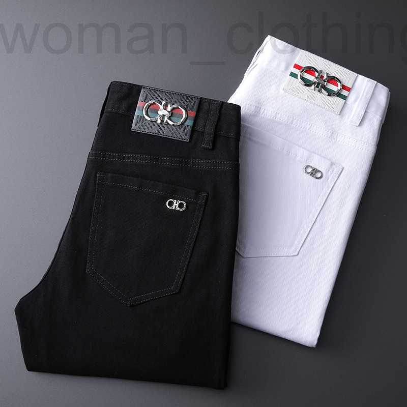 Men's Jeans Designer Autumn and winter business slim fit small straight jeans men's brand casual black long pants EIJP
Men's Jeans Designer Autumn and winter business slim fit small straight jeans men's brand casual black long pants EIJP