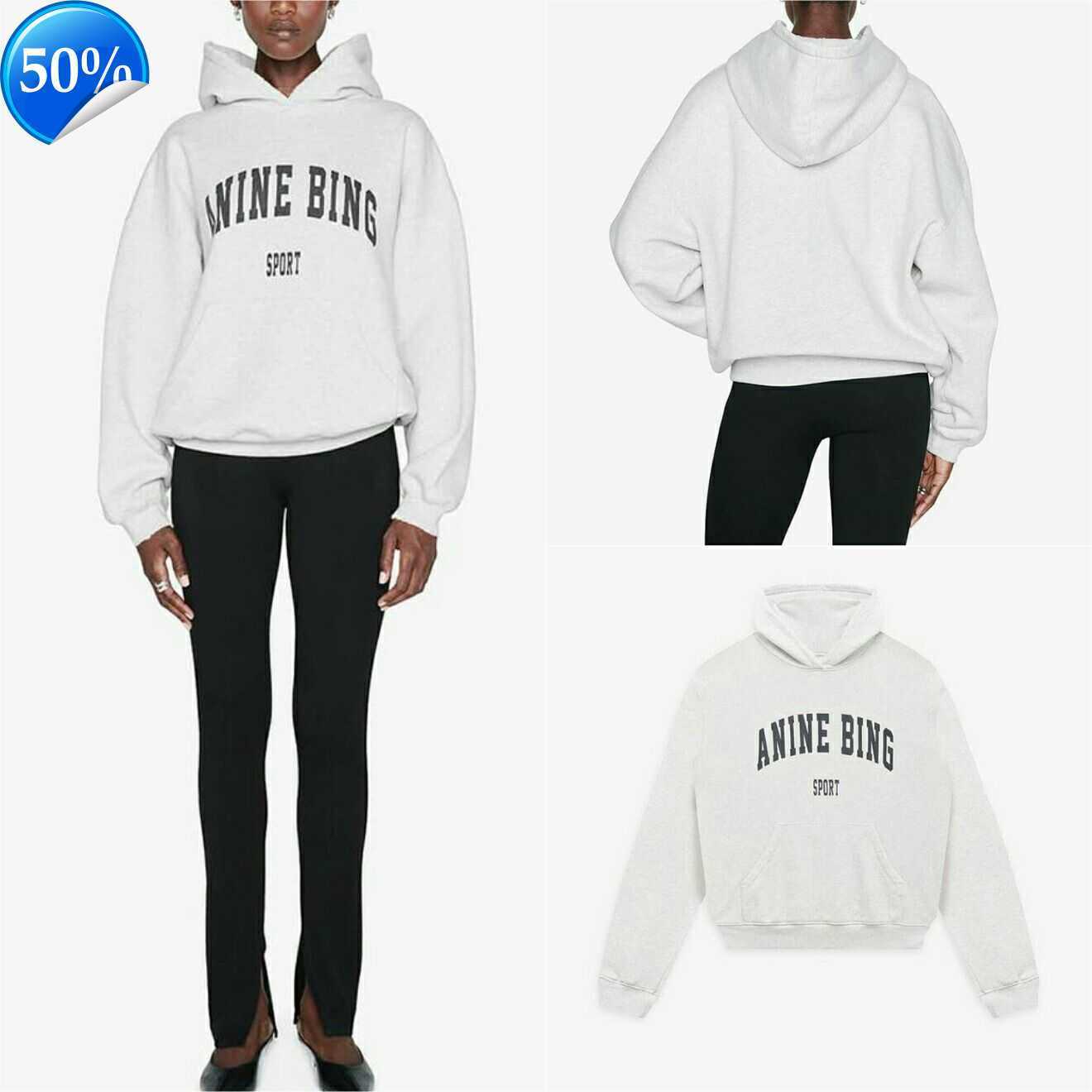 Anine Bing Women Designer Hoodie Sport Classic Hooded Print Fleece Sweatshirt Grey Fashion Hoodies Pullover2, Gray fleece
Anine Bing Women Designer Hoodie Sport Classic Hooded Print Fleece Sweatshirt Grey Fashion Hoodies Pullover2, Gray fleece