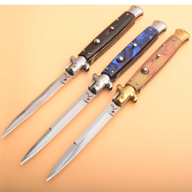 11 Inch ACK Knife Classical Automatic Godfather Stiletto Mafia Horizontal Folding Blade Pocket knives 9 11 13 Auto EDC Tools
11 Inch ACK Knife Classical Automatic Godfather Stiletto Mafia Horizontal Folding Blade Pocket knives 9 11 13 Auto EDC Tools