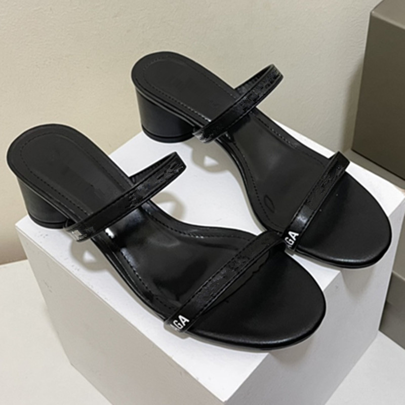 Black White Classic Double Strap Slippers Paris 5CM Mid Round Block Heel Slides Paris Fashion Women's Slip On Mule 2023 Summer HOT Letters Sandal LOGO Flip Flops, Fill postage
Black White Classic Double Strap Slippers Paris 5CM Mid Round Block Heel Slides Paris Fashion Women's Slip On Mule 2023 Summer HOT Letters Sandal LOGO Flip Flops, Fill postage