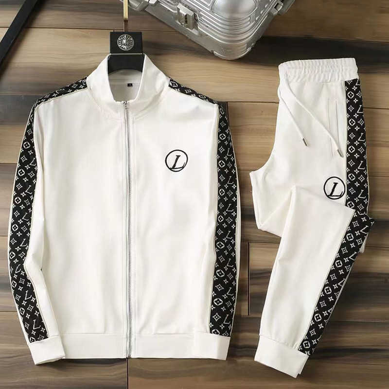 Mens Tracksuits New Casual Tracksuit Fashion Street Clothing High-end Fashion Two-piece Set Loose Large Size Fashion Mens Luxury Sportwear Gym Clothing Us Pluis Size, White
Mens Tracksuits New Casual Tracksuit Fashion Street Clothing High-end Fashion Two-piece Set Loose Large Size Fashion Mens Luxury Sportwear Gym Clothing Us Pluis Size, White