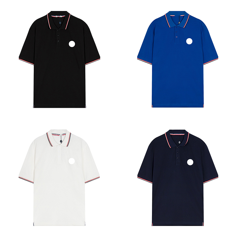 Designer mens t shirts embroidered badges summer men's colorful blue lapel business cotton polo shirt short sleeve T shirt Size /L/XL/XXL, Black
Designer mens t shirts embroidered badges summer men's colorful blue lapel business cotton polo shirt short sleeve T shirt Size /L/XL/XXL, Black