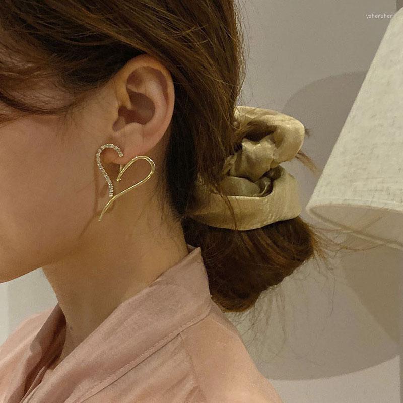 Hoop Earrings 2023 Love Pearl Stud Heart-shaped Rhinestone Earring Women Girl Party Personality Temperament Jewelry Gift 
Hoop Earrings 2023 Love Pearl Stud Heart-shaped Rhinestone Earring Women Girl Party Personality Temperament Jewelry Gift