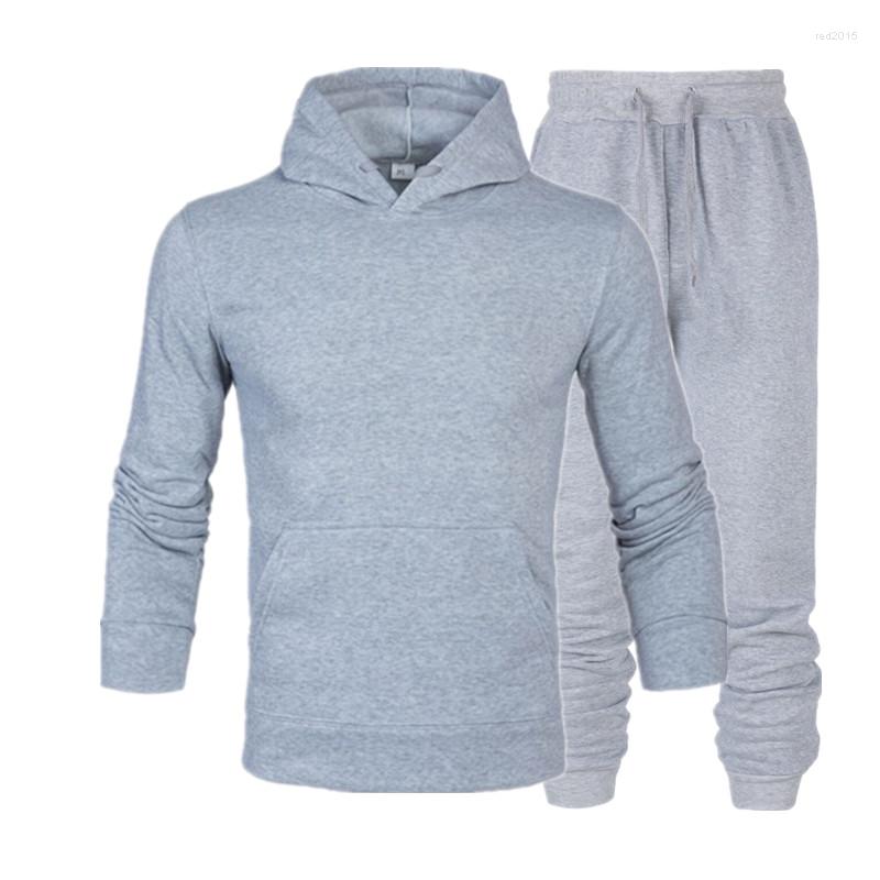 Men's Hoodies Brand Solid Color Pullover Hooded Autumn/Winter Sets Sweatpants Two Pieces Set Bodybuilding Tracksuit
Men's Hoodies Brand Solid Color Pullover Hooded Autumn/Winter Sets Sweatpants Two Pieces Set Bodybuilding Tracksuit