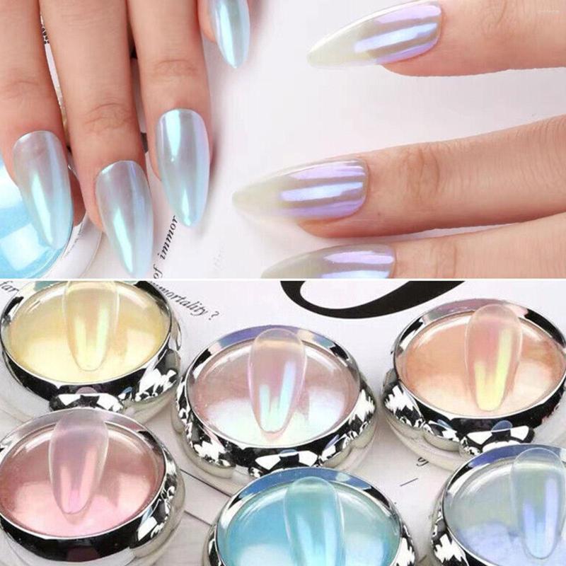 Nail Glitter Aurora Mirror Powder Rubbing Dust Pigment Chrome Iridescent Holographic Art Decorations For Manicure
Nail Glitter Aurora Mirror Powder Rubbing Dust Pigment Chrome Iridescent Holographic Art Decorations For Manicure