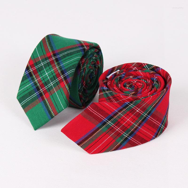 Bow Ties British Checked Cotton Tie